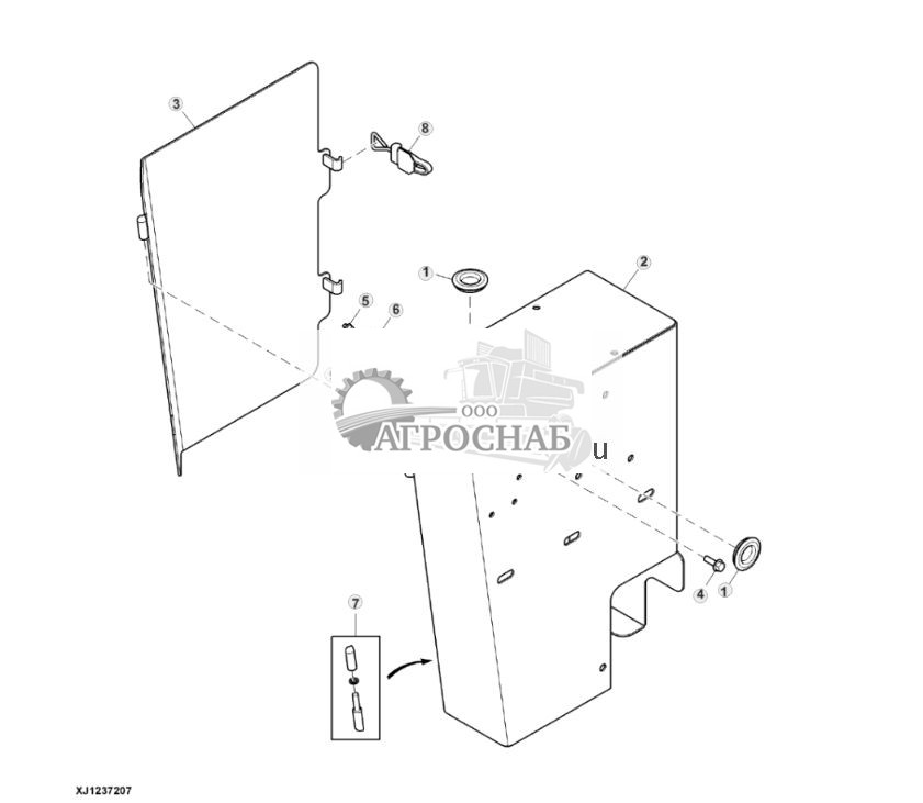 Side Box Compartments, RH (001660 - ) - ST873848 82.jpg